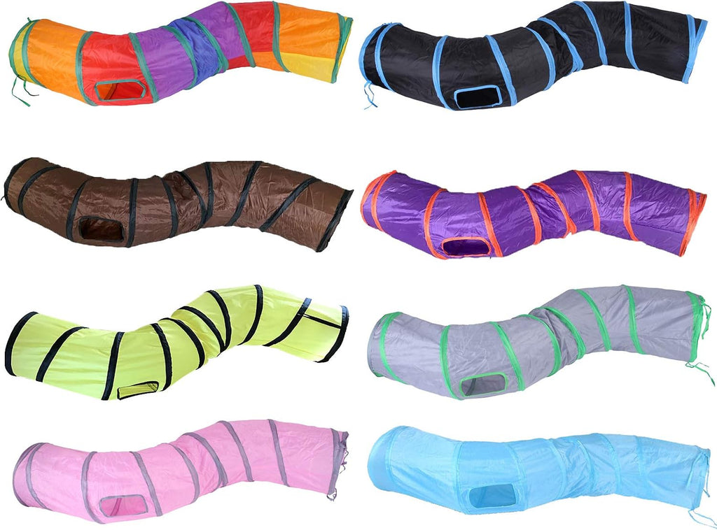 Side angle view highlighting the S shape maze structure for small pets
