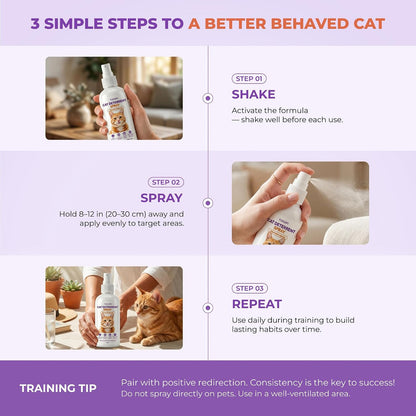 Tioupi cat repellent spray for indoor and outdoor use