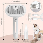 Rechargeable CityinSky steam brush for pet shedding