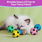 Quiet indoor pet toy pack for cats and kittens to relieve boredom