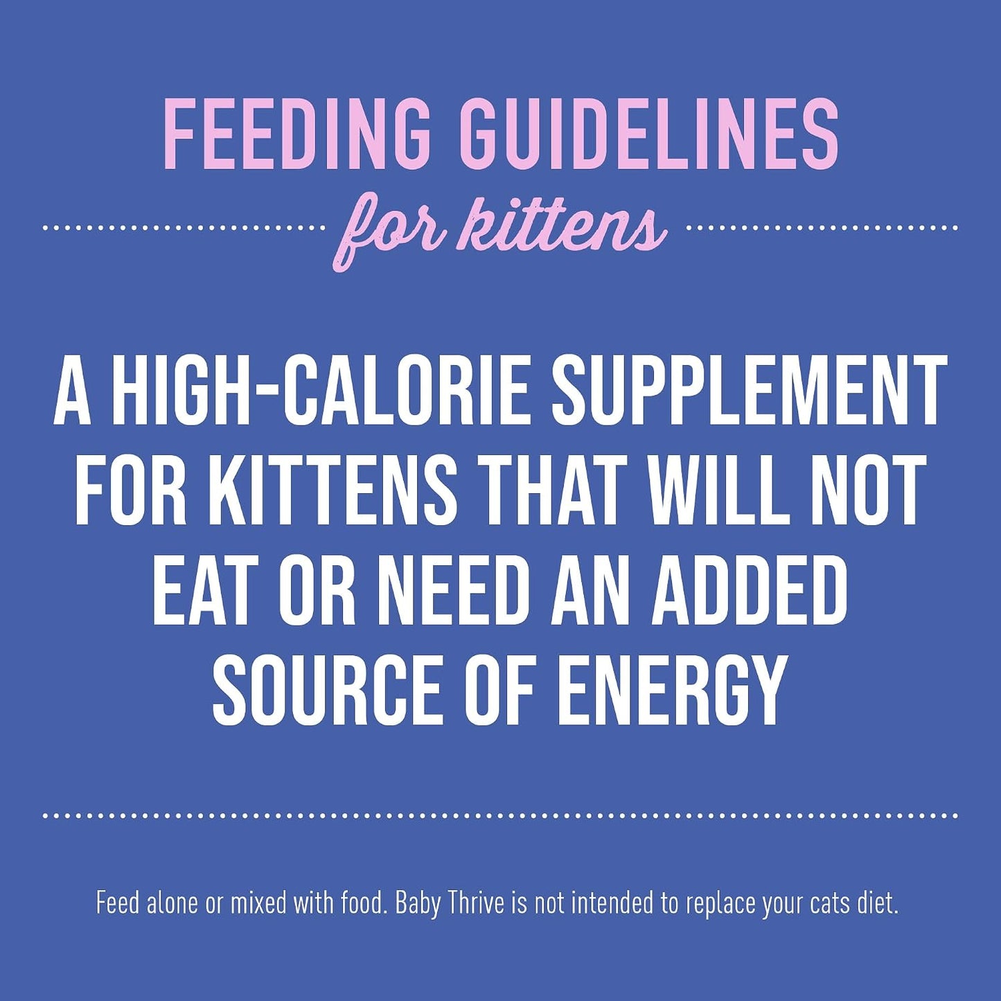 Premium imported USA kitten weight gain supplement box