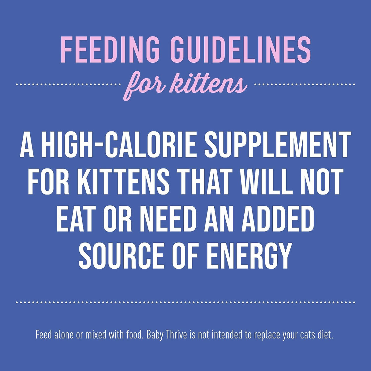 Premium imported USA kitten weight gain supplement box