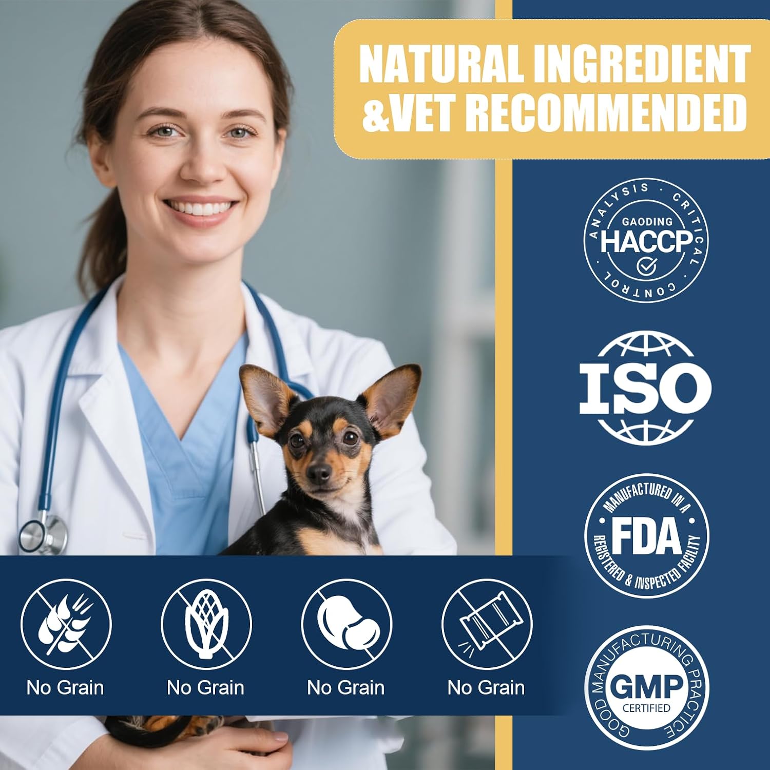 Ttlxrl natural calming supplement for dogs close up
