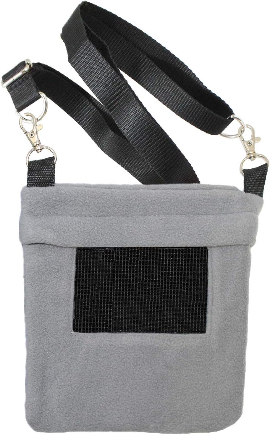 Exotic Nutrition Economy Carry Bonding Pouch (Black) - for Sugar Gliders, Squirrels, Marmosets, Hamsters, Rodents, Rats, Reptiles, & Other Small Pets - Image 11