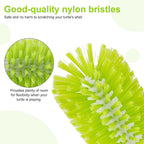 Gosknor tank mounted tortoise cleaning brush attached to smooth surface