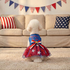 Habbiful dog summer clothes showing the breathable lightweight polyester fabric texture