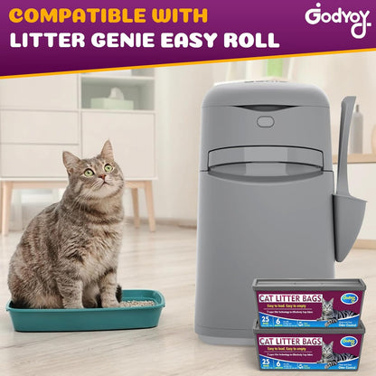 Godyoy long lasting 50 count pet waste management bags pack details
