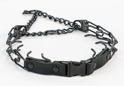 Herm Sprenger 2.25mm Prong Collar for Dog Training Adjustable Length & Easy Quick Release Buckle for Small/Medium Dogs (13-19" Neck) - Image 12