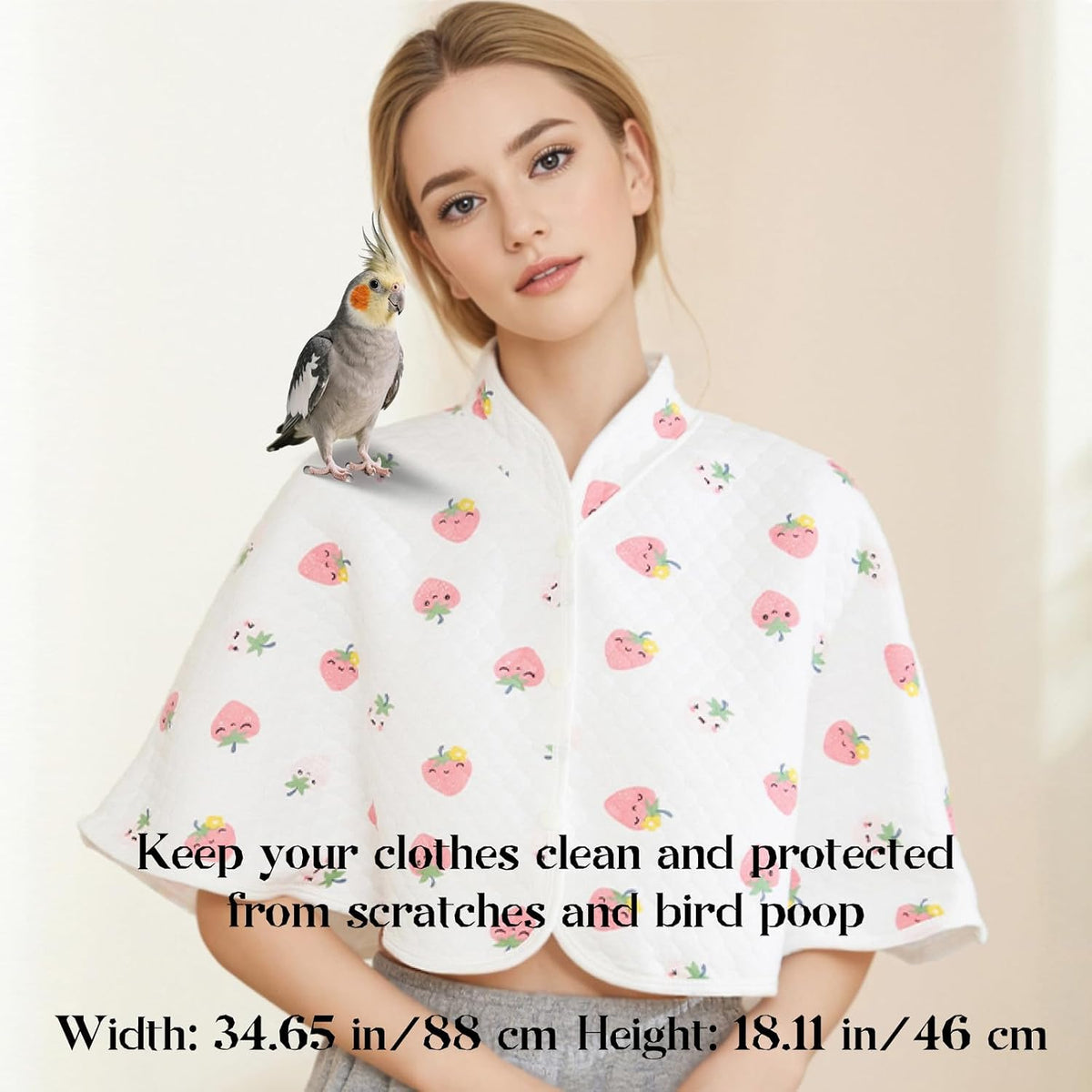 Zypholie multi-functional parrot accessory close-up fabric