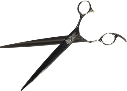Ergonomic anatomic thumb rest on ShearsDirect professional shears