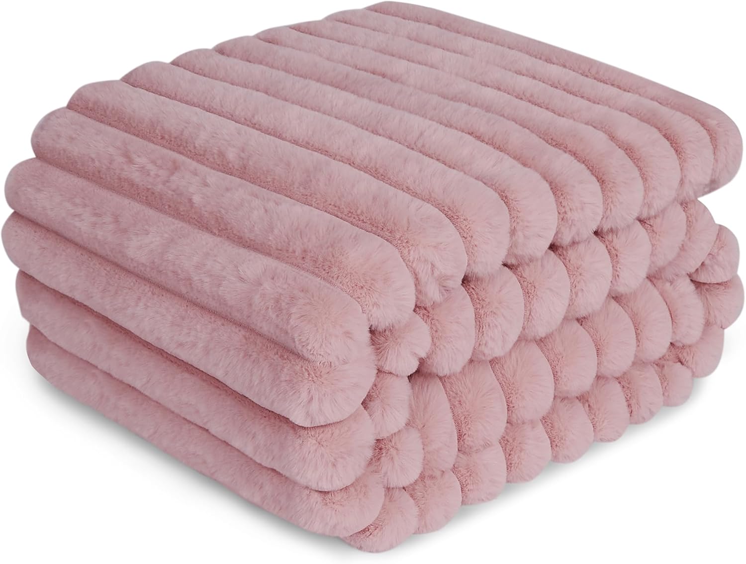 Waterproof Pet Blanket for Large Dogs & Cats - Reversible Calming Plush, Washable Furniture Cover for Couch, Bed, Car Seat, Blocks Leaks, Stains & Pet Fur (Cream, 50"x60") - Image 13