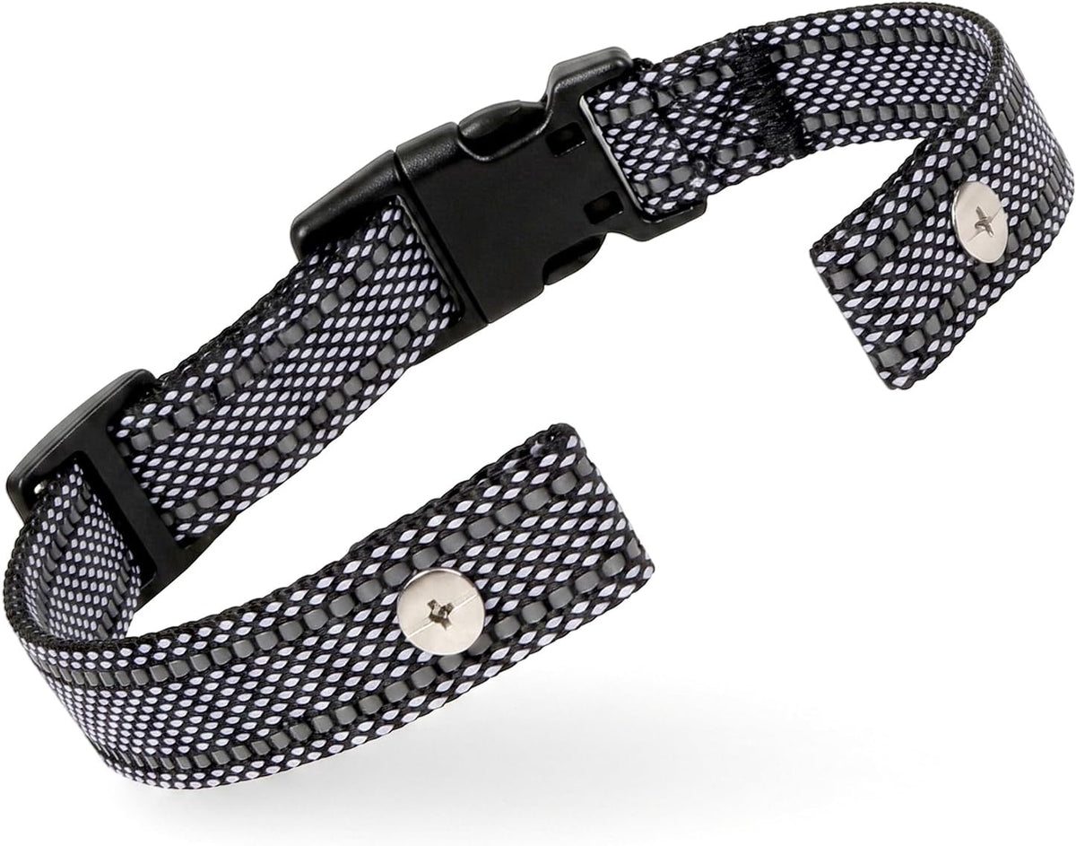 Collar Replacement Strap, Reflective Replacement Nylon Collar Strap Dog GPS Training Bark Receiver Collars, Durable Adjustable E Collar Straps for Small Medium Large Dogs, Black - Image 14