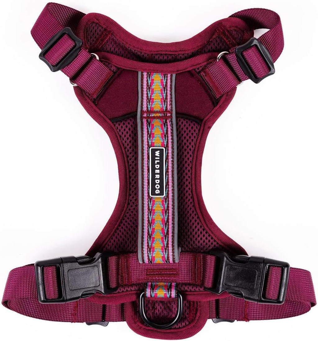 Wilderdog Lightweight Dog Harness with Reflective Straps - Medium - Lilac - Image 15