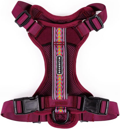 Wilderdog Lightweight Dog Harness with Reflective Straps - Medium - Lilac - Image 15
