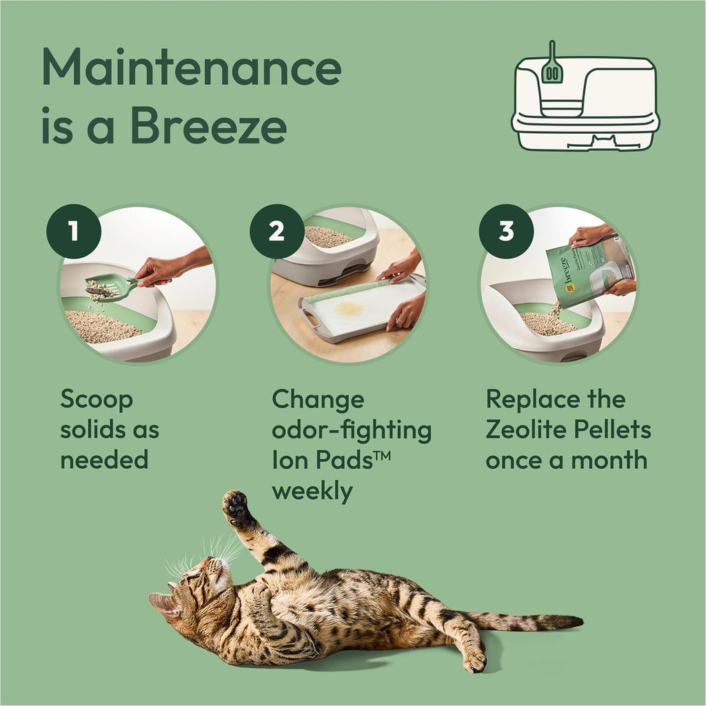 Purina Tidy Cats Breeze XL green plastic cat litter scoop