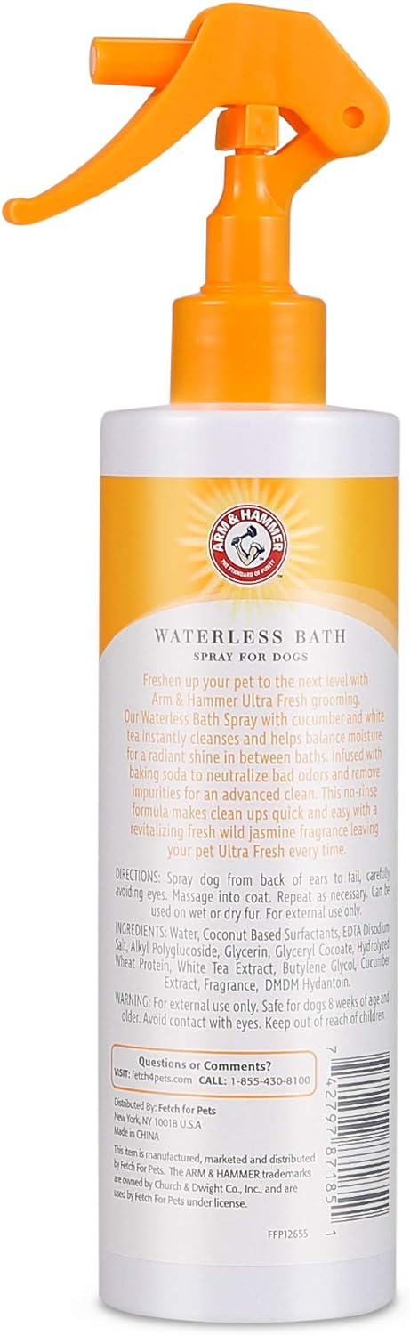 Close up of Arm And Hammer baking soda deodorizer spray nozzle