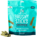 Iheartdogs Brushy Sticks dental treats front view packaging