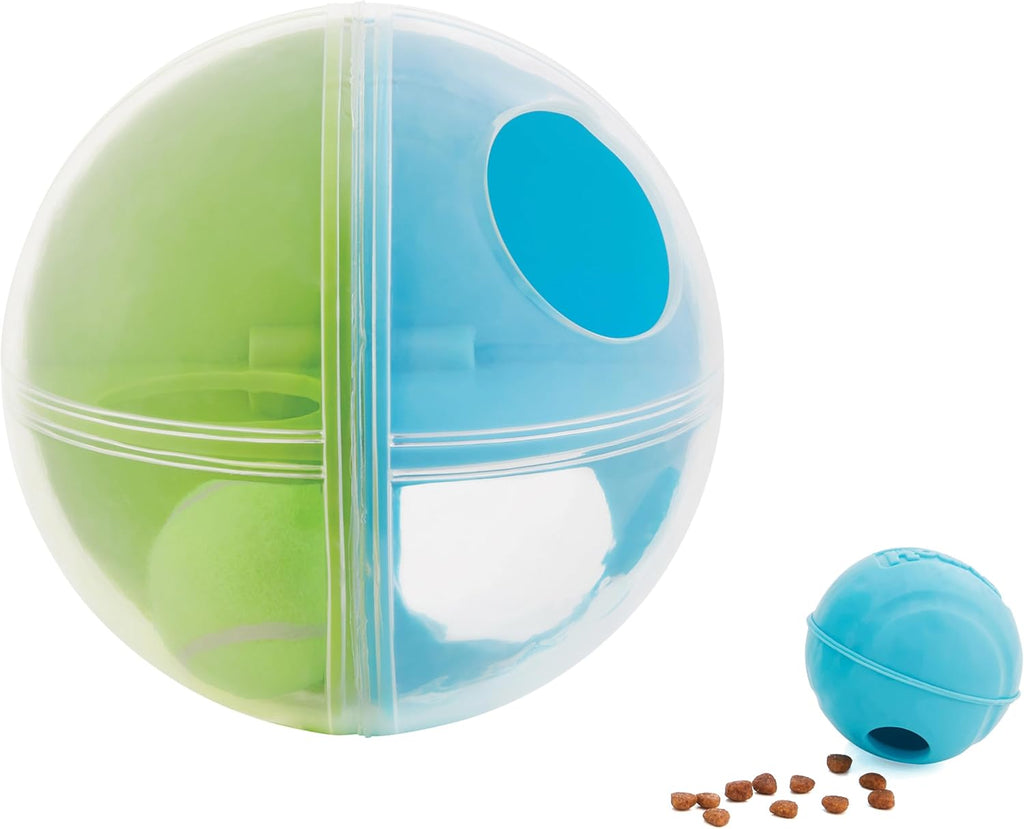 Outward Hound by Nina Ottosson Treat Tumble - Interactive Food-Dispensing Dog Puzzle Ball, Level 1 Beginner, Small, 4.8" - Image 9
