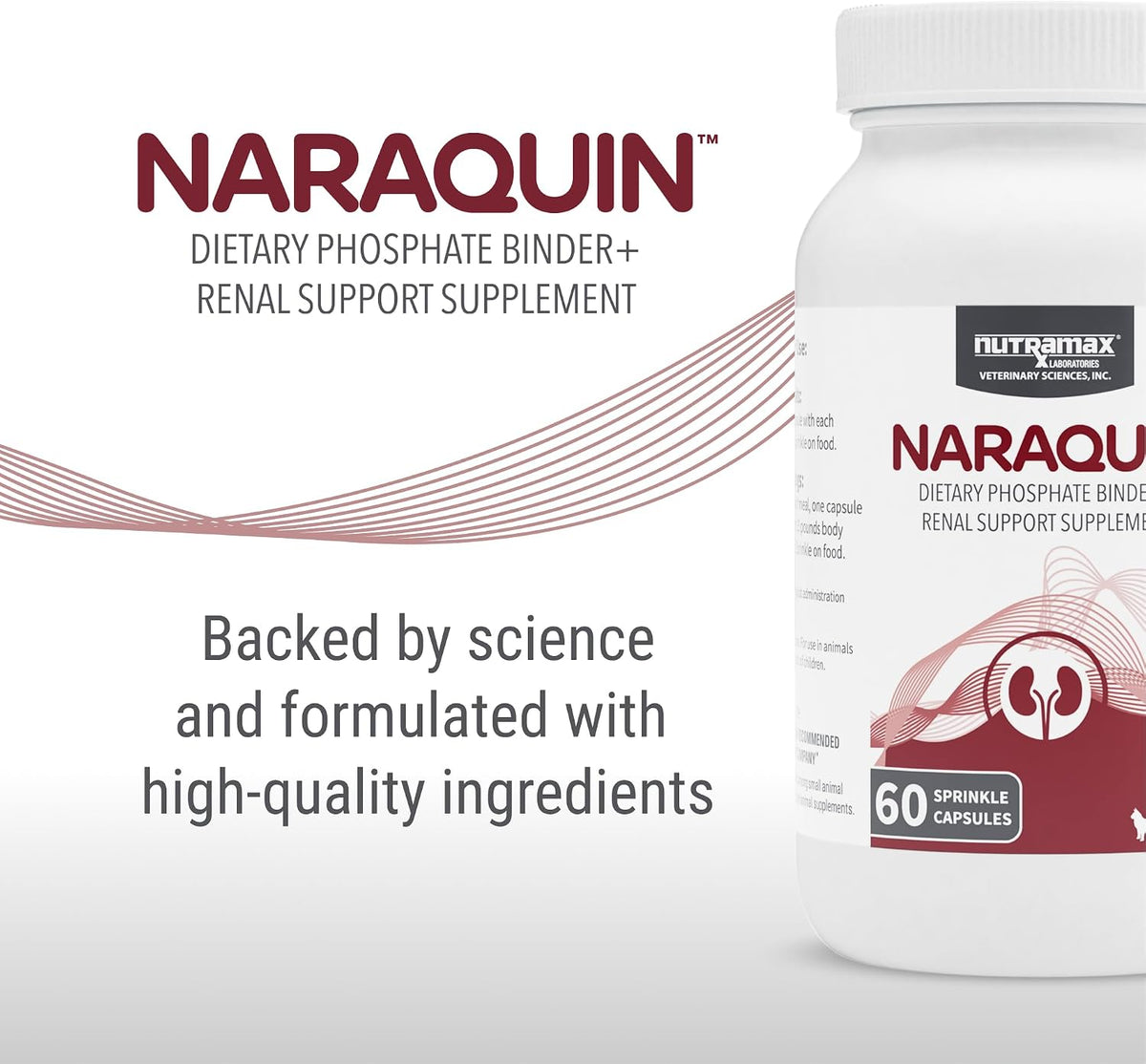 Nutramax Naraquin renal supplement 60 count bottle