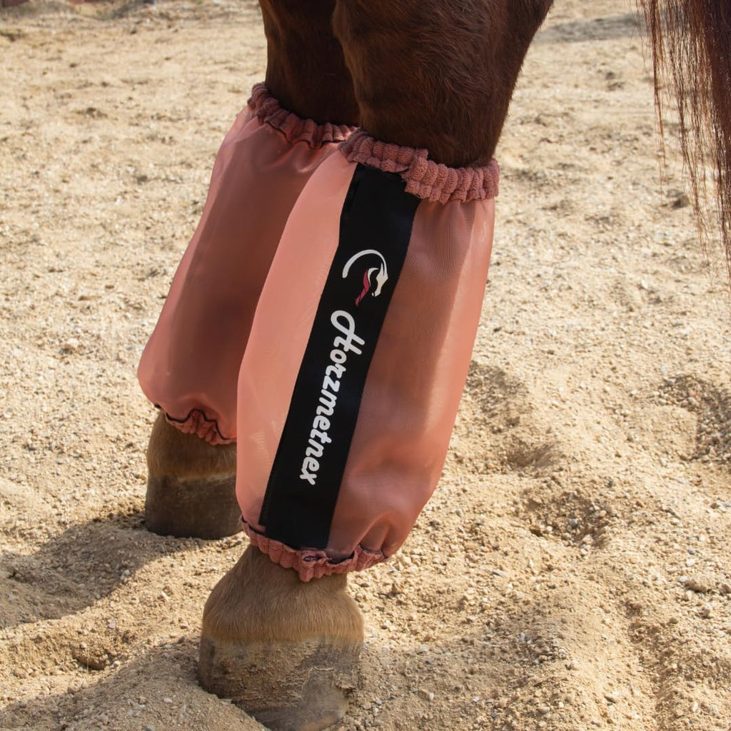 Soft bound edges on comfortable horse fly leggings to prevent chafing