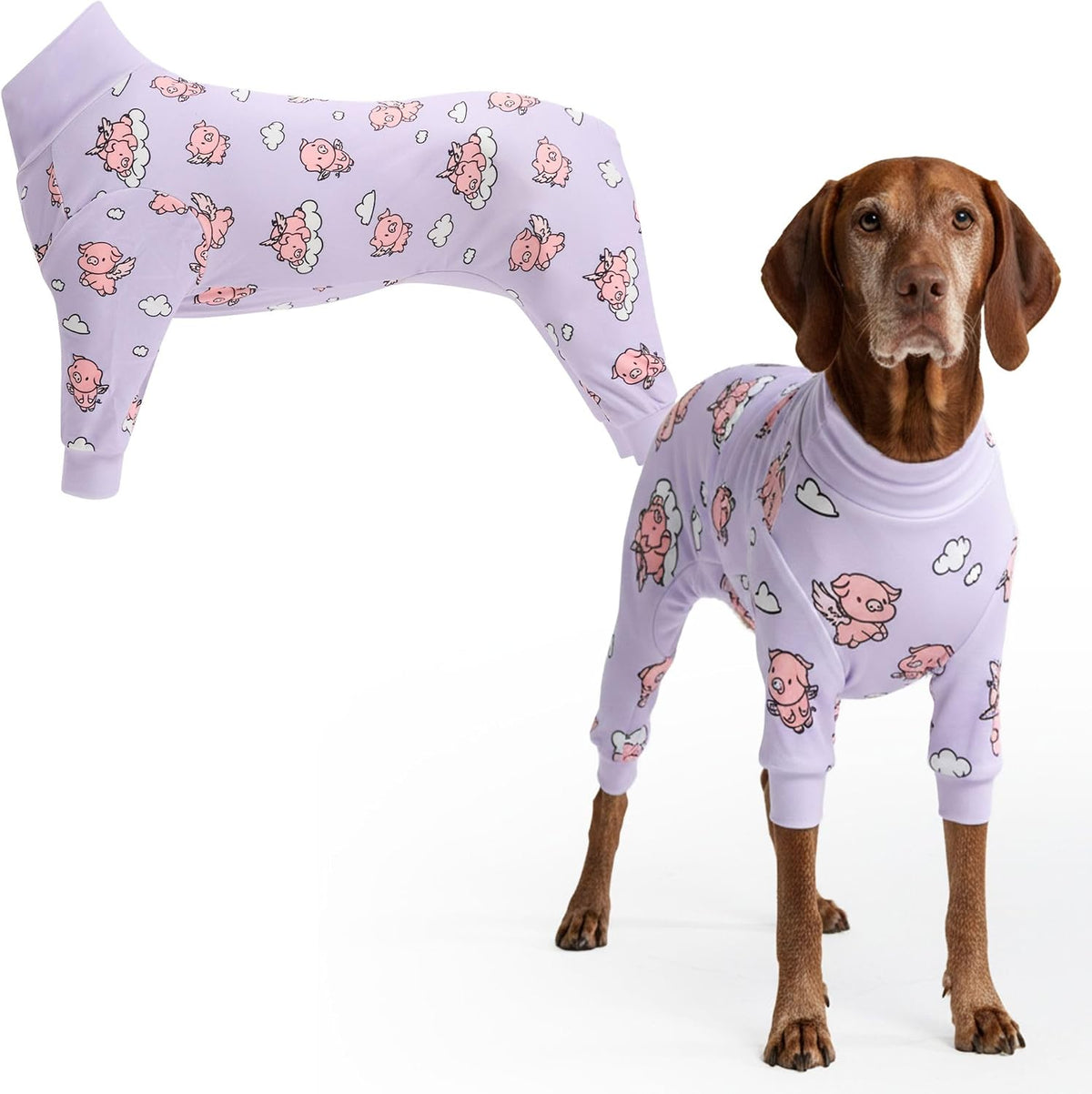 Spark Paws Dog Pajama, Dog Recovery Suit Male, Onesie, Ultra-Soft and 4-Way Stretch, for Small Medium and Large Breeds - Dinosaurs - 3XL - Image 13