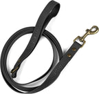 Wisedog Long Leash for Dogs Outside, 10FT Burgundy | Waterproof Training Leash, Antique Bronze Buckle, Rubber Coated Recall Lead, For Yard, Camping, Beach - Image 11