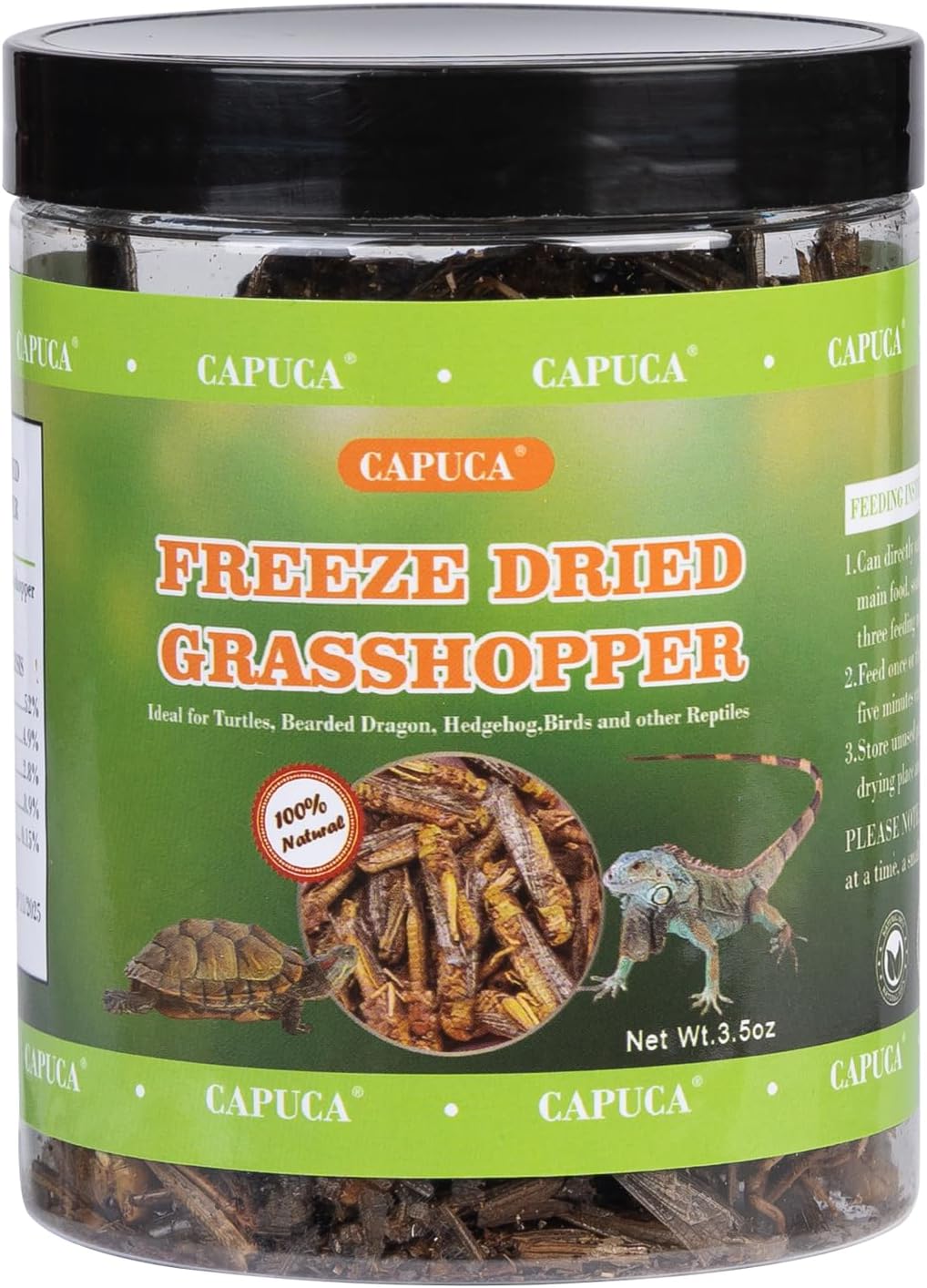 Capuca four ounce packaging layout for USA imported pet supplies