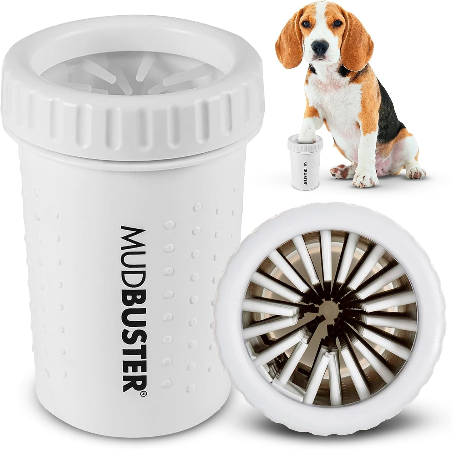 Dexas MudBuster Medium Dog Paw Cleaner, Fuchsia, Fits 1.5"-2.5" Wide Paws, Gentle Silicone Bristles for Quick, Easy Cleaning - Image 9