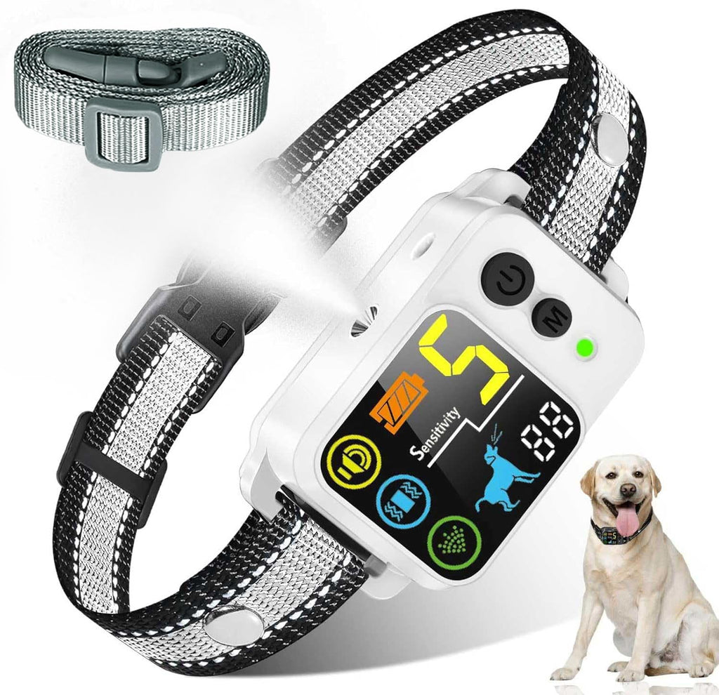 Citronella Bark Dog Collar [No Refill] Spray Dog Collar, with 5 Adjustable Sensitivity, Beep+Vibration+Spray 5 Working Modes Citronella Bark Collar, IP66 Waterproof Dog Spray Collar for L/M/S - Image 10
