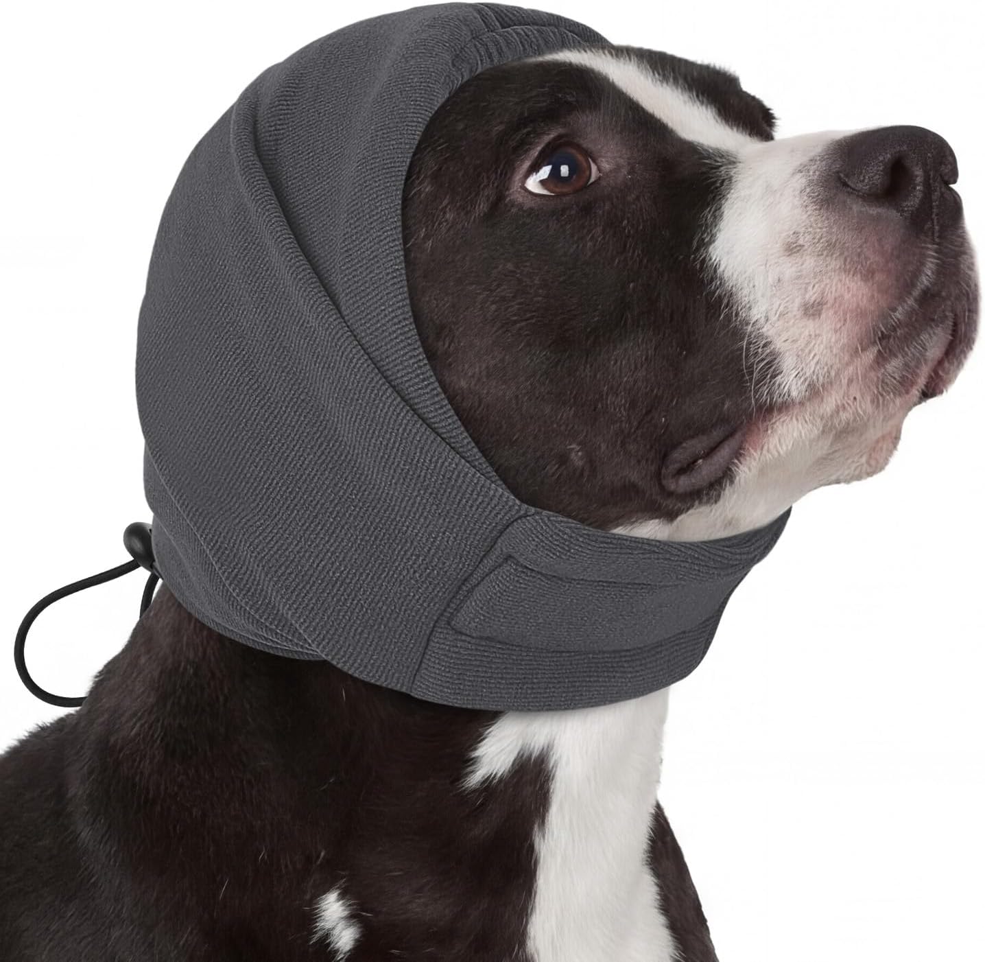 AOFITEE Dog Calming Hoodie - Anti-Slip Dog Ear Muffs Cover for Noise Anxiety, No Shake Ear Wrap for Dogs Hematoma, Adjustable Dogs Headband for Grooming, Fireworks, Thunderstorms, LightPink L - Image 13