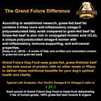 Grand Future authentic USA imported air-dried dog food package close-up