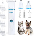 Petygo 3-in-1 pet grooming kit front view cordless dog hair clippers