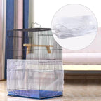 Side profile view of Hoydate adjustable bird cage protective net cover