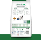 Hill's Prescription Diet r/d dry cat food packaging back view with feeding guide