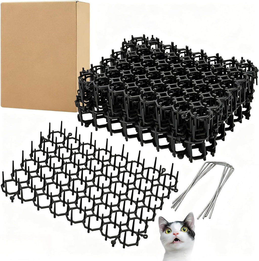Slwhyzl 15 pack cat deterrent scat mat front view