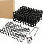 Slwhyzl 15 pack cat deterrent scat mat front view