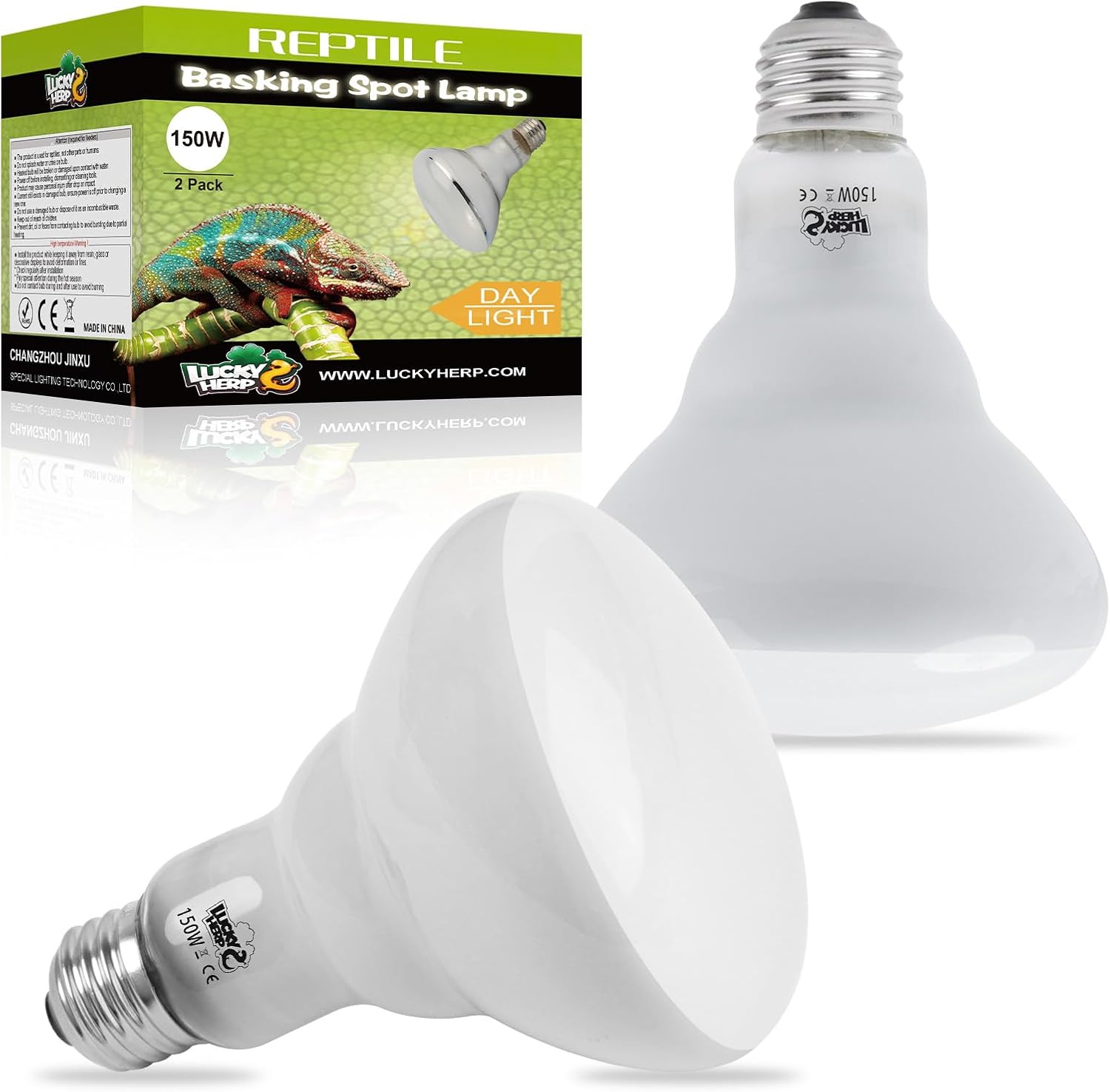 LUCKY HERP Reptile Heat Lamp - 100W Ceramic Heat Emitter Reptile Heat Lamp Bulbs (1 Pack), No Light Ceramic Heat Bulb, Heat Lamp for Reptiles Amphibian Chicken Pet Brooder Coop Lizard Turtle - Image 10