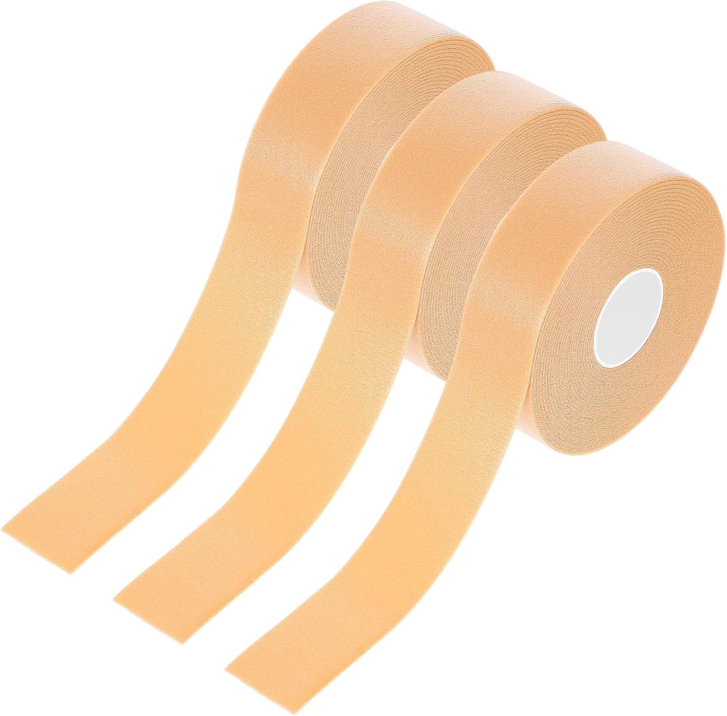 Ezymivs Moleskin Foot Tape three rolls front view for blister prevention.