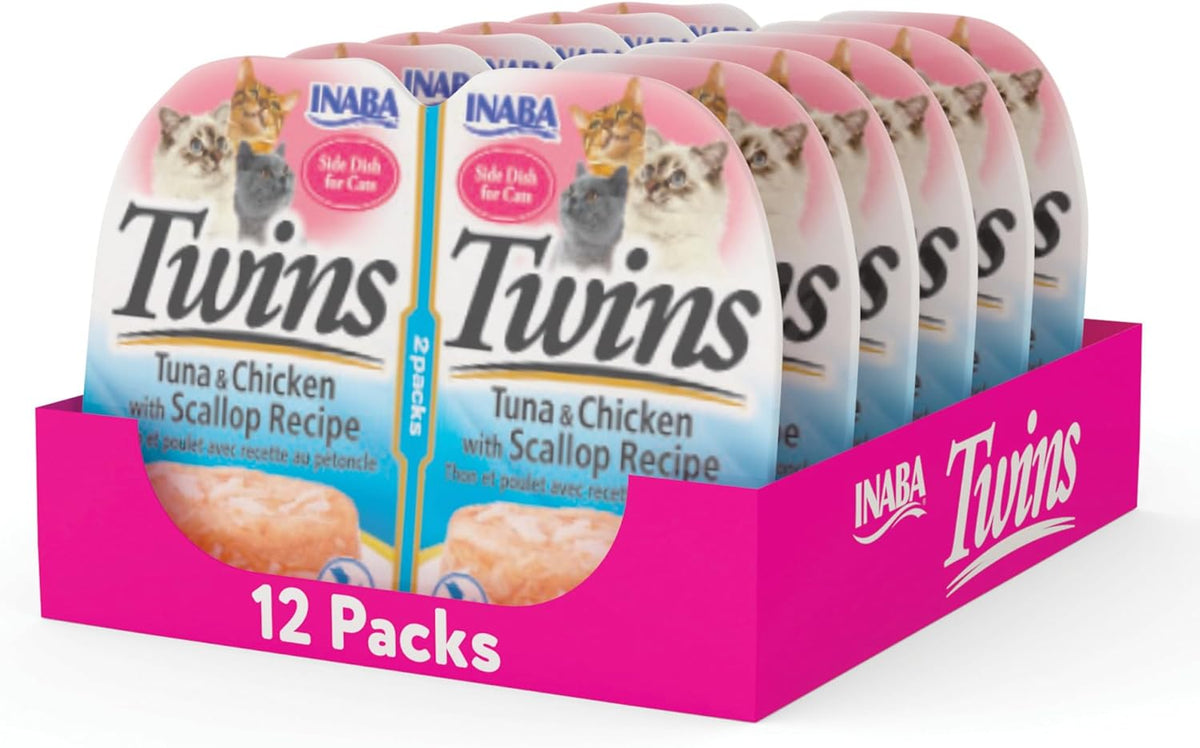 Inaba cat treat topper nutritional information label