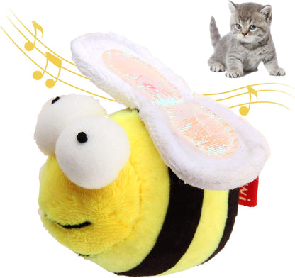 GiGwi Interactive Cat Toys Squeaky, Stimulated Chirping Bird Toy Making Noise,Automatic Chirp Bird Cat Toy with Feather Tail, Melody Chaser Play and Squeak Kitten Toy for Boredom - Image 11