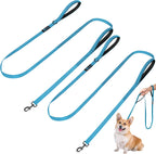 Dog Leash for Small to Medium Dogs 6 ft x 0.6" with 3 Reflective Stitching and 2 Traffic Padded Handles Dog Lead/Rope, Pet Leash for Running Walking Training (Pink 1 Pack - 6 ft x 0.6 in) - Image 11
