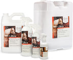 UltraCruz natural horse insect repellent bulk bottle displaying ingredients list