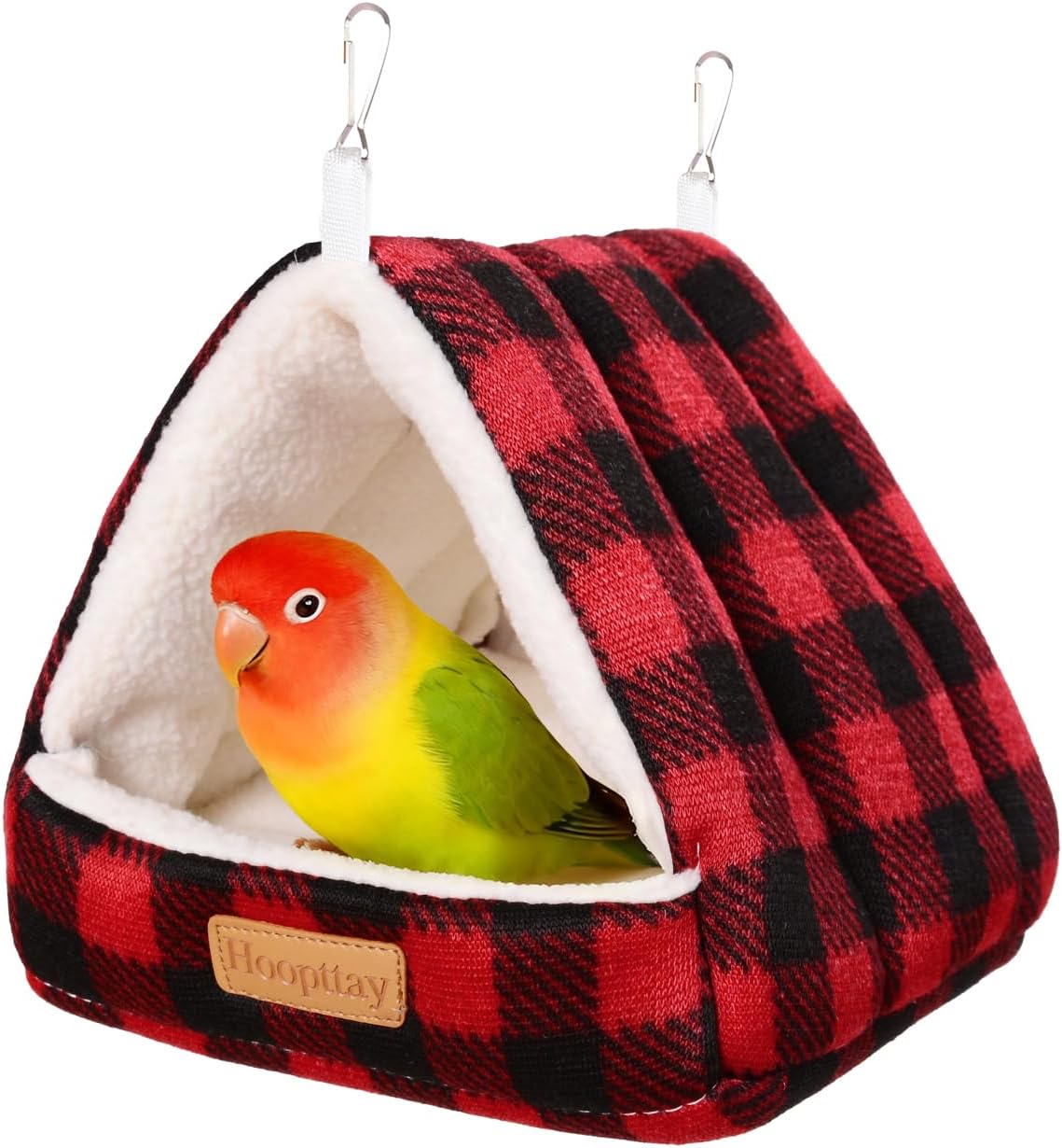 Medium Winter Warm Bird House and Bird Bed for Cage - Image 11