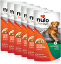 Nulo Freestyle Chicken and Green Beans dog food topper front view pouch pack.