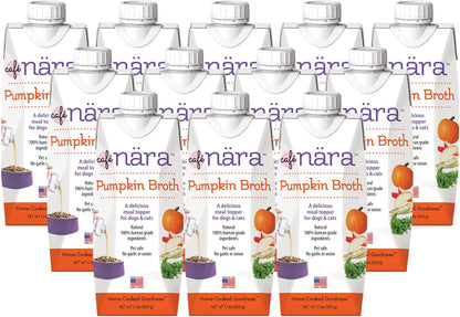 Cafe Nara beef bone broth nutritional information for pets