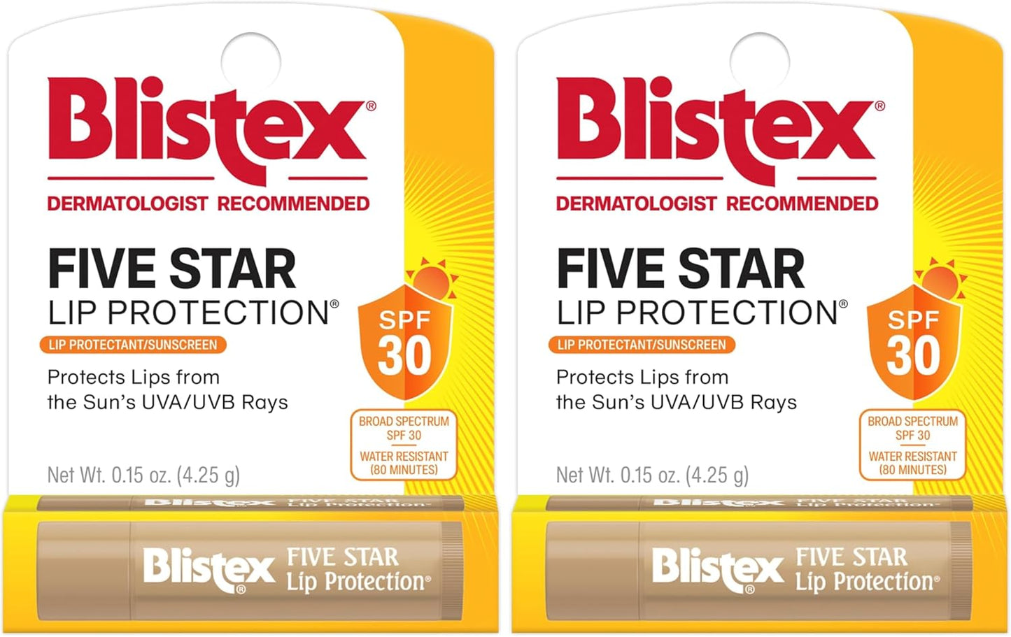 Blistex Five Star Lip Protection SPF 30 0.15 oz - Image 7