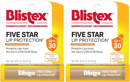 Blistex Five Star Lip Protection SPF 30 0.15 oz - Image 7