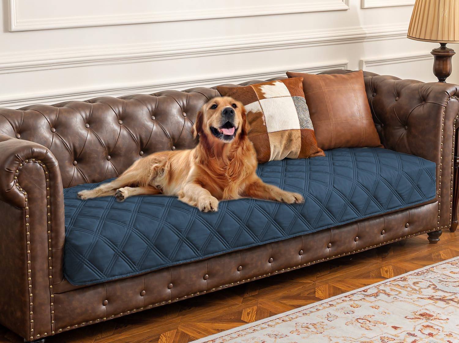 Ameritex Waterproof Dog Bed Cover Pet Blanket with Anti-Slip Back for Furniture Bed Couch Sofa - Image 12