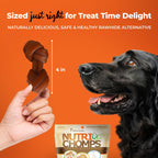 NutriChomps premium assorted knots vitamin enriched healthy pet snacks
