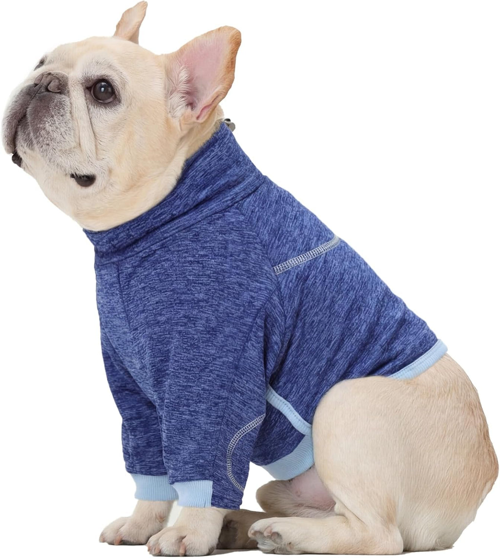 ROZKITCH Dog Shirts Shoulder Surgery Dog Surgical Recovery Suit, Post Surgery Dog Suit Post-Surgery Protection with Velcro Straps Blue 5XL - Image 11